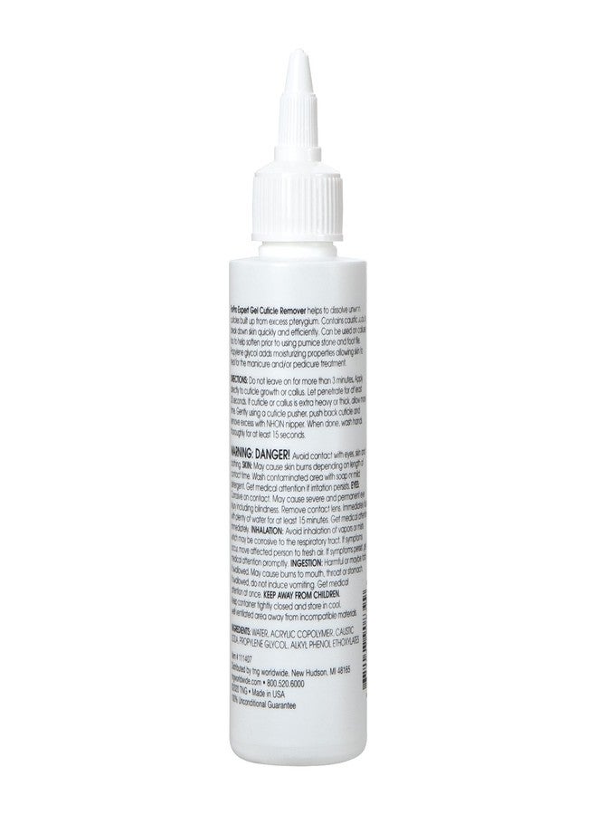 ForPro Professional Collection ForPro Expert Gel Cuticle Remover, Quickly Dissolves Unwanted Cuticle Build Up, Softens Calluses, 4 fl. oz. - Image 2